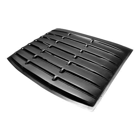 SPEC-D TUNING 05-09 Ford Mustang Rear Window Louver WLUR-MST05BK-RS